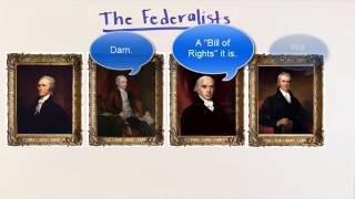 The Federalists versus the AntiFederalists [upl. by Ecargyram459]