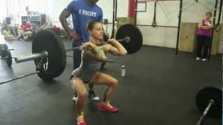 Crossfit Thruster Demo [upl. by Jeanette]