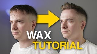 How To Use Hair Wax Properly  Tutorial [upl. by Eenhat436]