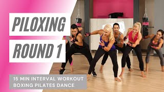 FREE 15 MINS PILOXING WORKOUT  ROUND 1 [upl. by Anitsuga]