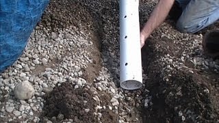 How To Install Perforated Pipe French Drain for Do It Yourself Job [upl. by Peggir708]