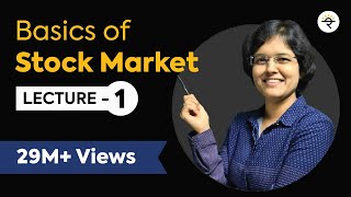 Basics of Stock Market For Beginners Lecture 1 By CA Rachana Phadke Ranade [upl. by Rask]