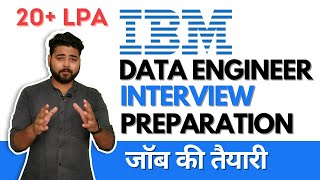 Data Engineer at IBM  IBM Interview Preparation  Data Engineer Roadmap [upl. by Enoj477]