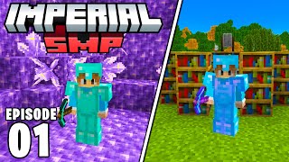 New Minecraft YouTubers SMP  Imperial SMP 1 [upl. by Asiar295]