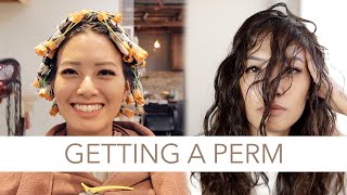 Getting A Perm 2020  Before amp After  My Experience [upl. by Orgalim]