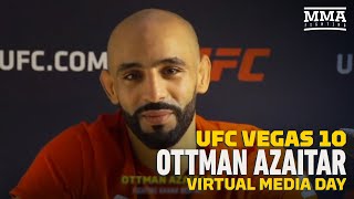 UFC Vegas 10 Otto Azaitar Wants To Please Fans They Want To See Blood  MMA Fighting [upl. by Vey]