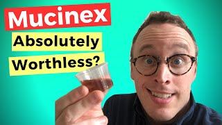 Doctor explains Mucinexwatch BEFORE you take [upl. by Edorej]