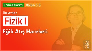 Üniversite Fizik I  Bölüm 33 Eğik Atış Hareketi [upl. by Nnaylloh57]