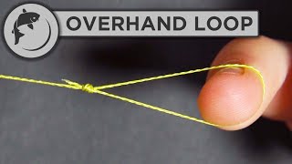 How To Tie an Overhand Loop Knot [upl. by Sallee242]