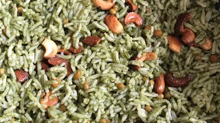 Kothamalli Sadam  Coriander Rice [upl. by Lockhart]