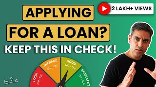 CreditCIBIL Score explained in Hindi  Applying for a loan  Ankur Warikoo [upl. by Pfosi]