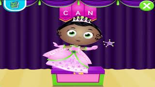 Princess Prestos Spectacular Spelling Play  Super Why Games  PBS Kids [upl. by Joeann]