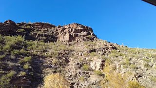 Tucson Arizona  Sabino Canyon Crawler Tour [upl. by Griffith]