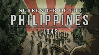 Surrender of the Philippines 1942 WWII OFFICIAL FILM [upl. by Rednas]