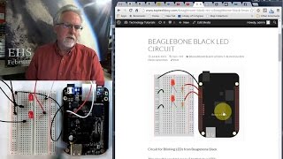 Beaglebone Black LESSON 5 Blink LED from the GPIO Pins [upl. by Willem]