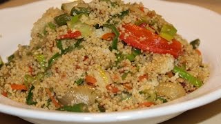 Mixed Vegetable Couscous Easy Meals [upl. by Adnohsak743]