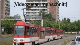 Straßenbahnen in Cottbus Videozusammenschnitt [upl. by Rayna]