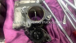 P0488 EGR Valve position control nissan primastar live data before and after fitting [upl. by Alyakem196]