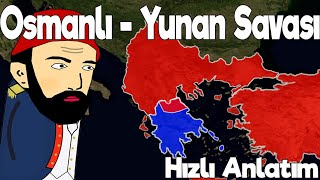 1897 Osmanlı Yunan Savaşı  Harita Üzerinde Hızlı Anlatım [upl. by Letti237]