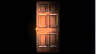 Door opening animation with sound From Resident Evil  Animazione apertura porta [upl. by Merlin]