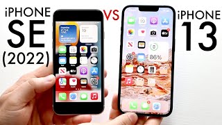 iPhone SE 2022 Vs iPhone 13 Comparison Review [upl. by Jadwiga]