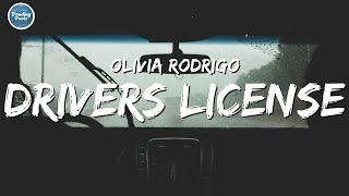 Olivia Rodrigo  drivers license Clean  Lyrics [upl. by Elgna]