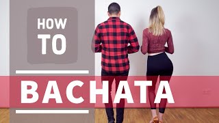 How To DANCE Bachata During Quarantine 4 Beginner Basic Steps [upl. by Arahsak]