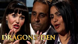 Dragons Lose It With Entrepreneur’s Continuous Chattering  Dragons’ Den [upl. by Fechter833]