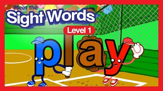 Meet the Sight Words  Level 1 FREE  Preschool Prep Company [upl. by Harikahs]