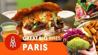 5 of the Best Street Food Finds in Paris [upl. by Rubbico]