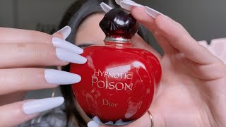 ASMR Perfume Collection  tapping whispering spraying [upl. by Annaitsirhc]