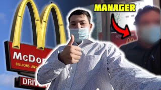 Recording My McDonalds Job Interview HIRED [upl. by Analad]