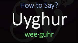 How to Pronounce Uyghur CORRECTLY Meaning amp Pronunciation [upl. by Monroy518]