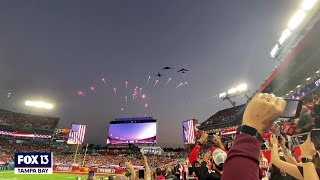 Super Bowl LV flyover [upl. by Bush]