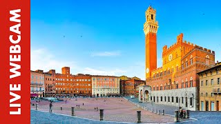 Webcam Live Siena SI  Piazza del Campo [upl. by Bobker]