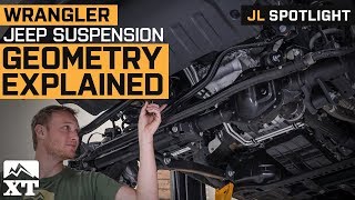 How Jeep Suspension Works  Jeep Suspension Geometry Explained [upl. by Nayrbo515]