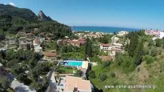 Irene Apartments Agios Gordios Corfu island HD [upl. by Wendolyn]