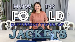 NEATIP 011 How to Fold Different Types of Jackets [upl. by Earissed]