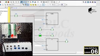 ISPSoft Delta PLC programming  Timers amp counters Delta DVP series using ISPSoft kepserverEX 6 OPC [upl. by Aika261]