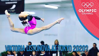 Junior world champ Viktoria Listunova now has a chance to go to Tokyo [upl. by Nuarb]