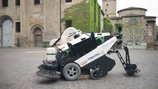 Tenax MaxWind  Sidewalk sweeper [upl. by Fenn741]