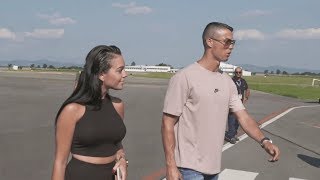 Ronaldo First Day at Juventus [upl. by Mattah]