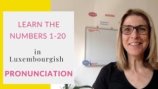 Learn the Luxembourgish numbers 0  20 [upl. by Ecinnaj]