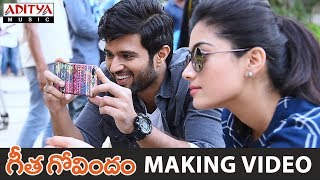 Geetha Govindam Movie Making Video  Vijay Devarakonda Rashmika Mandanna [upl. by Ociredef]