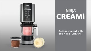 Ice Cream Maker  Getting Started Ninja™ CREAMi™ [upl. by Essined298]