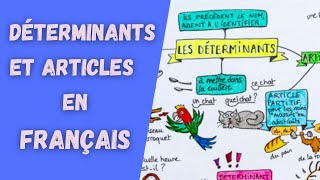 DÉTERMINANTS ET ARTICLES à reconnaître en français [upl. by Olympe]