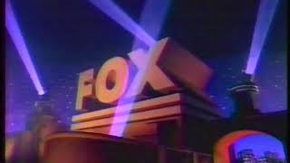 Fox Broadcasting Company 1988 with fanfare [upl. by Eleanor778]