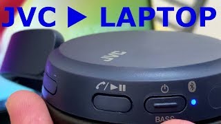 How to Pair JVC Headphone to Laptop  PC [upl. by Asseret]