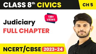 Judiciary Full Chapter Class 8 Civics  CBSE Class 8 Civics Chapter 5 [upl. by Bohman]