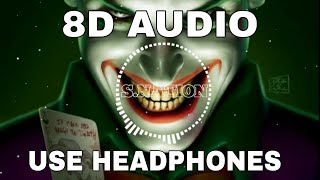 Joker bgm 8D AUDIO Bass Boosted Use Headphone [upl. by Nailuj]